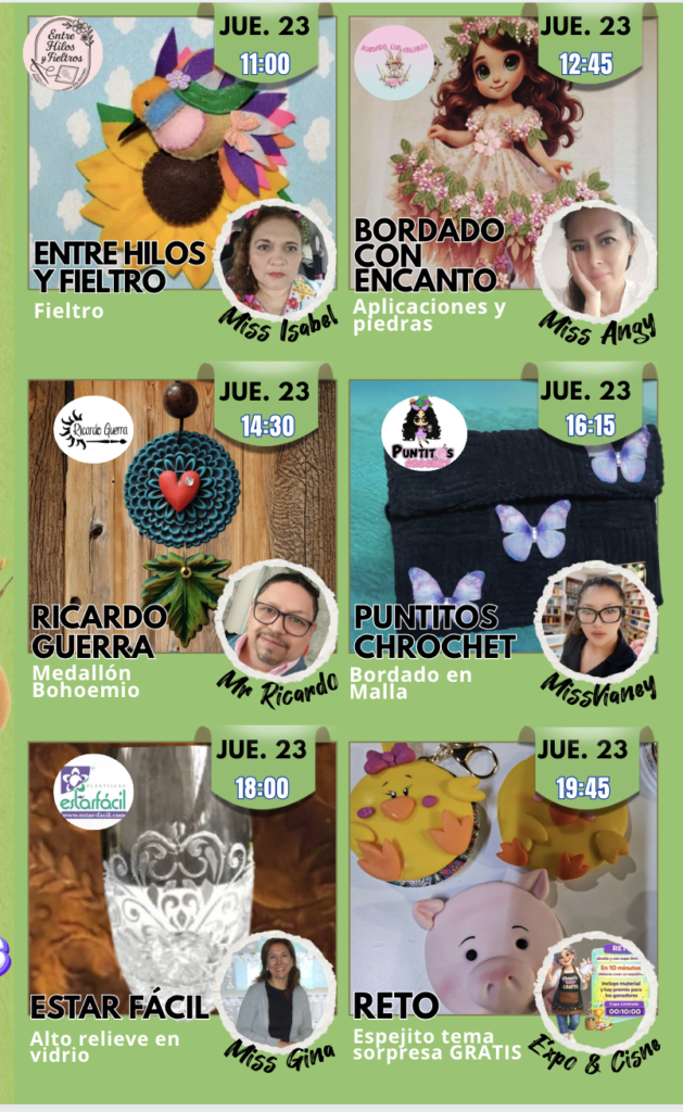 Seminarios Vip Jueves Naucalli, aprende DIY con los Expertos