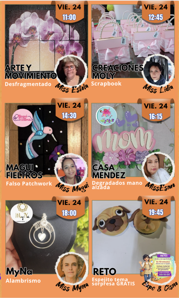 Seminarios Vip Viernes Naucalli, aprende DIY con los Expertos